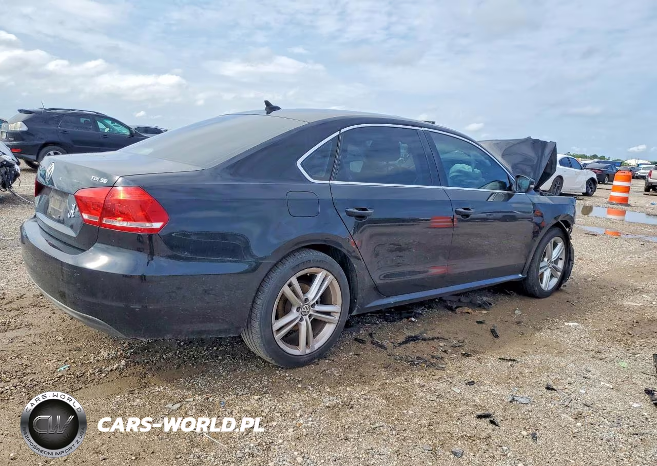 2014 Volkswagen Passat Se VIN:1VWBN7A38EC116383 - 3