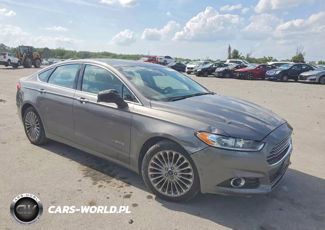 2014 Ford Fusion Titanium Hev VIN:3FA6P0RU9ER175274 - 4