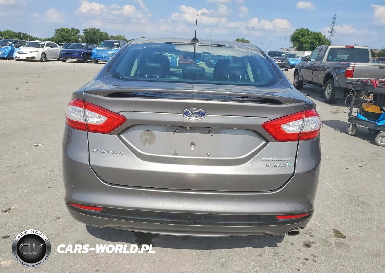 2014 Ford Fusion Titanium Hev VIN:3FA6P0RU9ER175274 - 6
