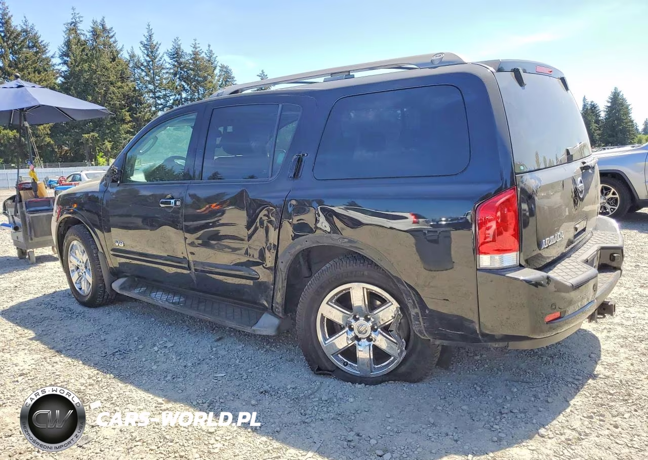 2009 Nissan Armada Se VIN:5N1AA08C39N607439 - 2