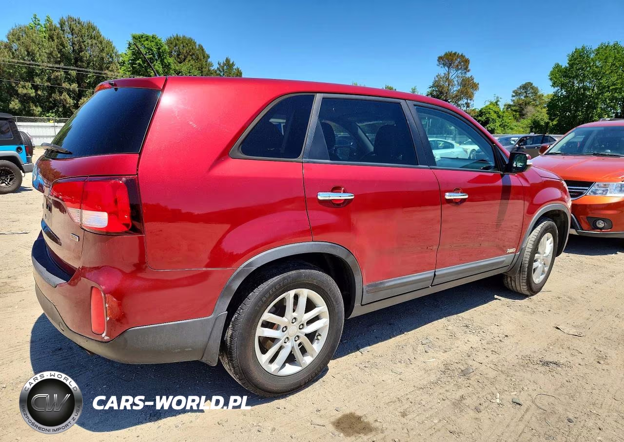 2014 Kia Sorento Lx VIN:5XYKTCA67EG545747 - 3