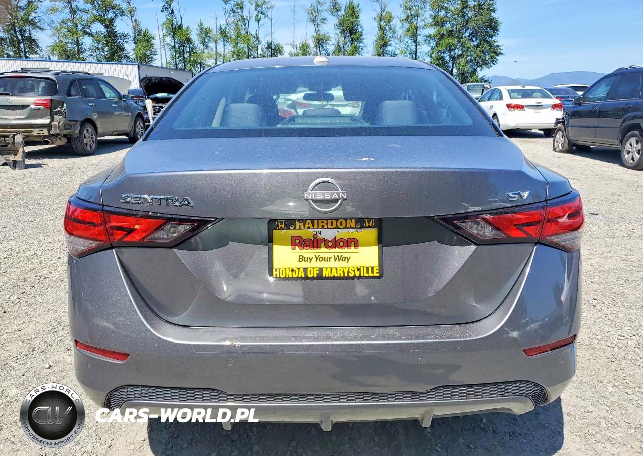 2024 Nissan Sentra Sv VIN:3N1AB8CV5RY206280 - 6