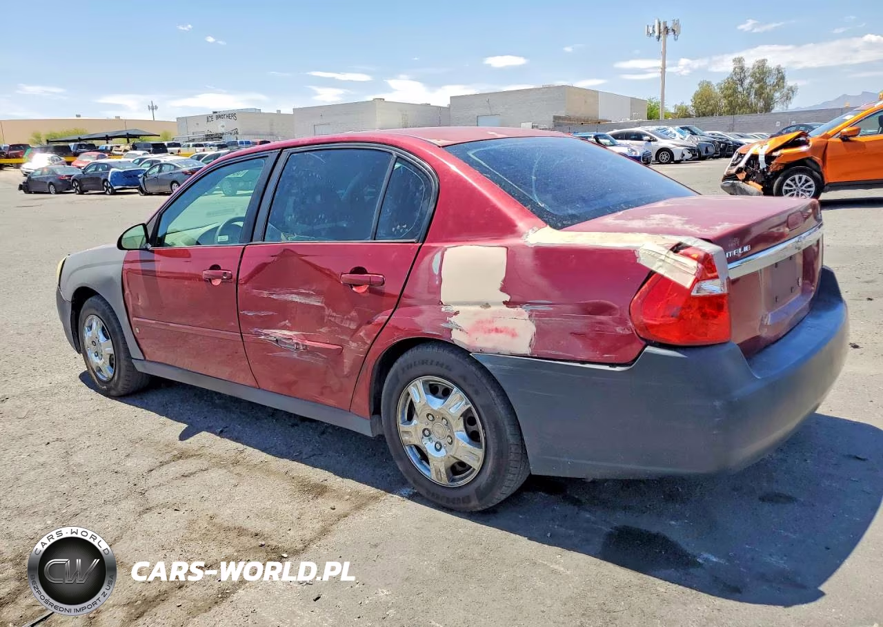2007 Chevrolet Malibu Ls VIN:1G1ZS58F17F262889 - 2