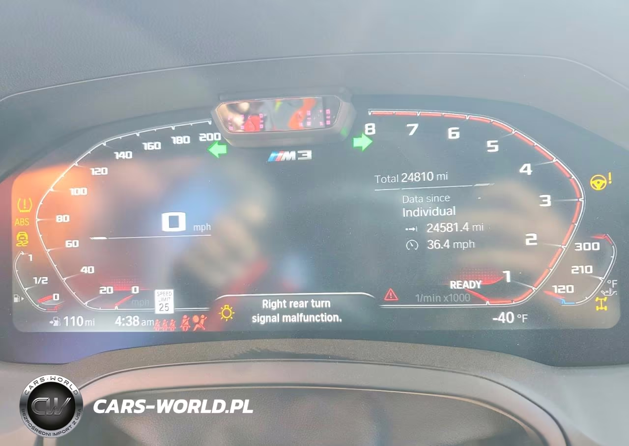 2022 BMW M3 Competition VIN:WBS43AY08NFM37003 - 9