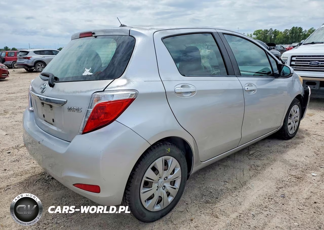 2012 Toyota Yaris VIN:JTDKTUD38CD510122 - 3