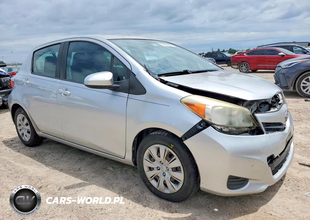2012 Toyota Yaris VIN:JTDKTUD38CD510122 - 4