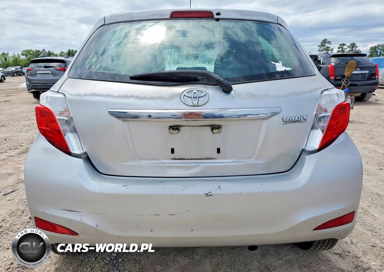 2012 Toyota Yaris VIN:JTDKTUD38CD510122 - 6