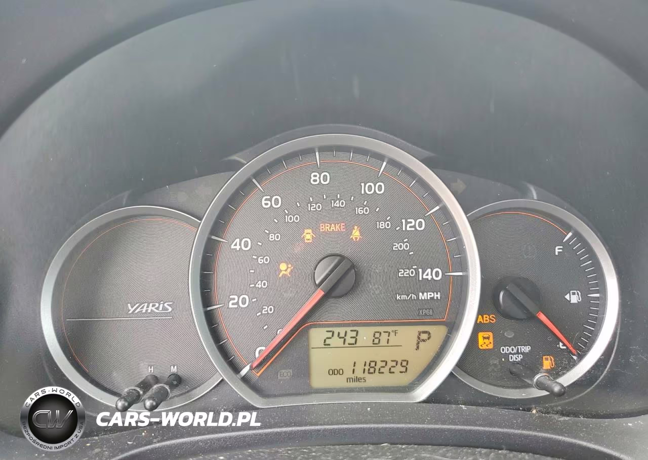 2012 Toyota Yaris VIN:JTDKTUD38CD510122 - 9