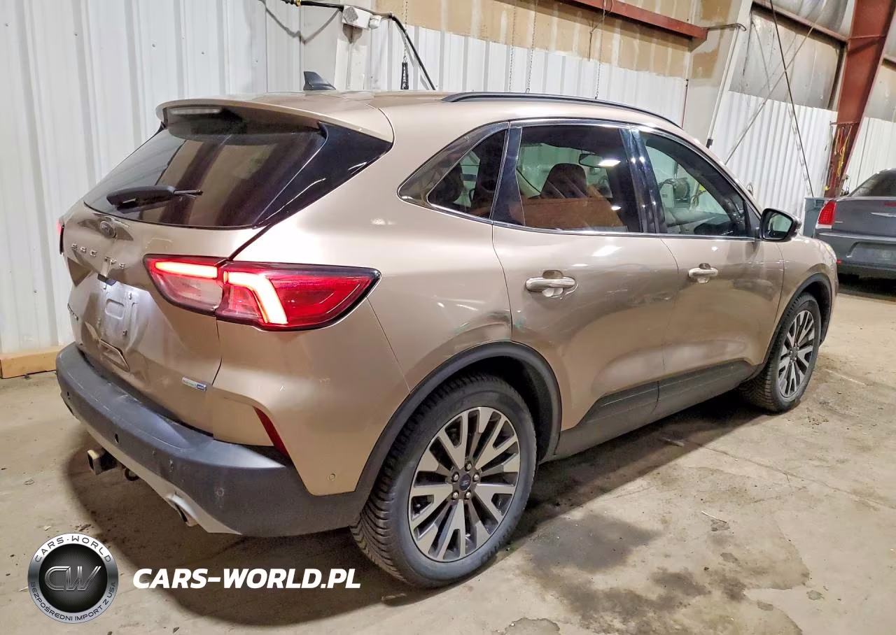 2020 Ford Escape Titanium VIN:1FMCU9J90LUB20120 - 3