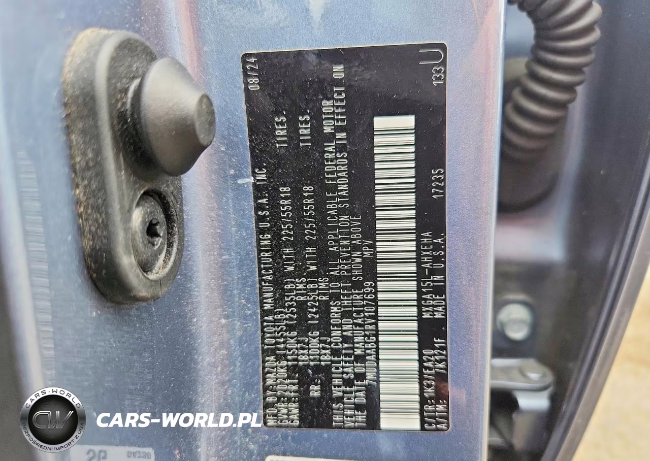 2024 Toyota Corolla Cross Xle VIN:7MUDAABG1RV107699 - 14