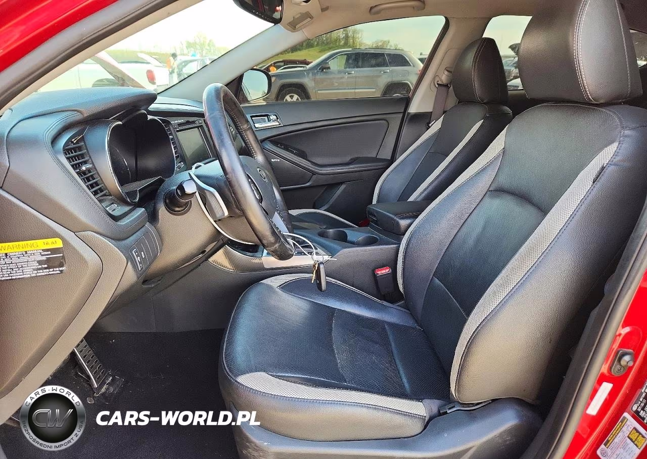 2012 Kia Optima Sx VIN:5XXGR4A6XCG004929 - 7