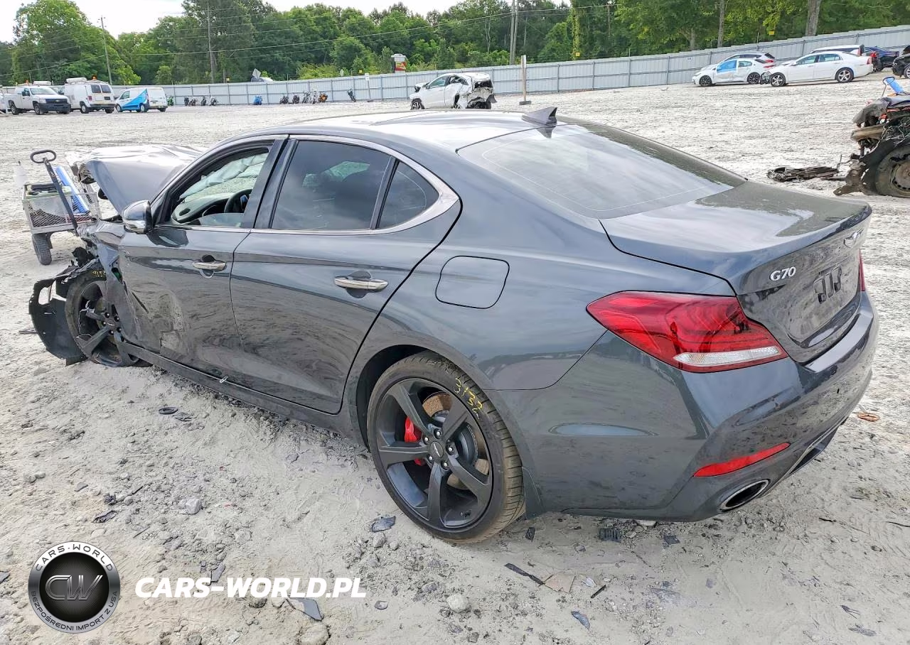 2019 Genesis G70 3.3T Advanced VIN:KMTG34LE1KU026091 - 2
