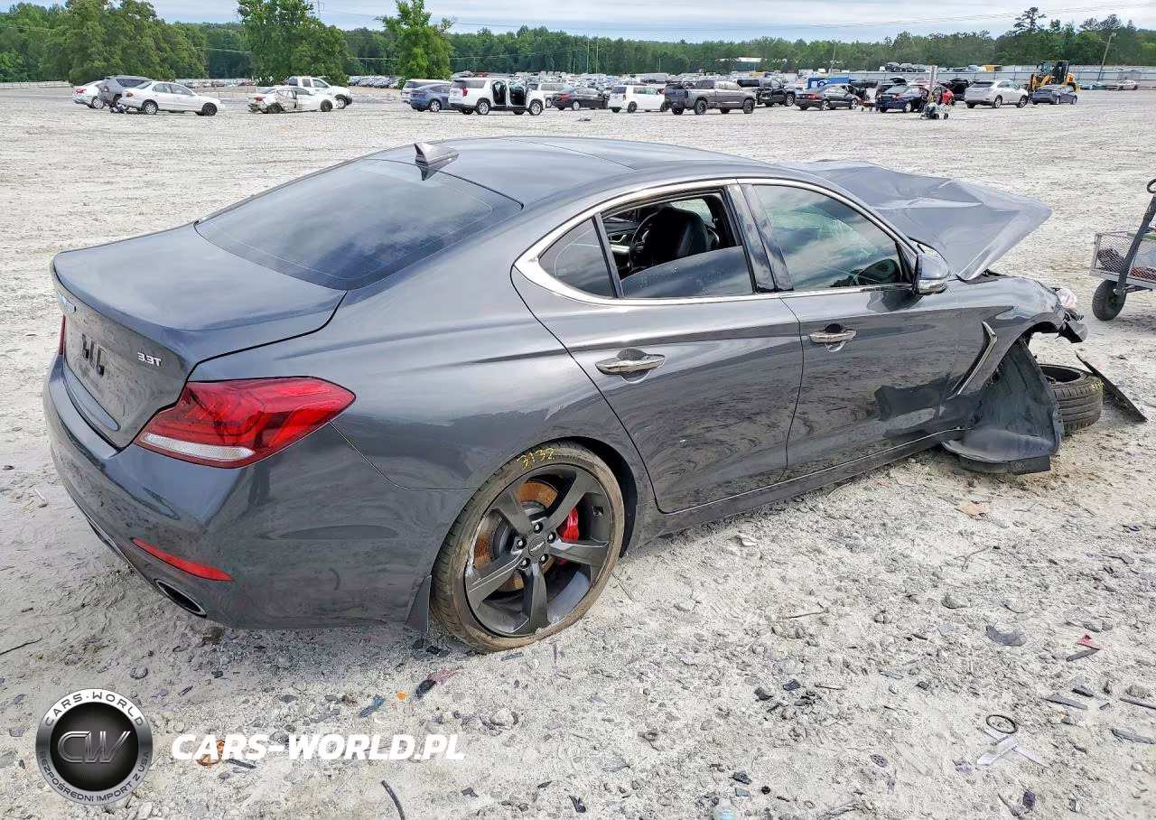 2019 Genesis G70 3.3T Advanced VIN:KMTG34LE1KU026091 - 3