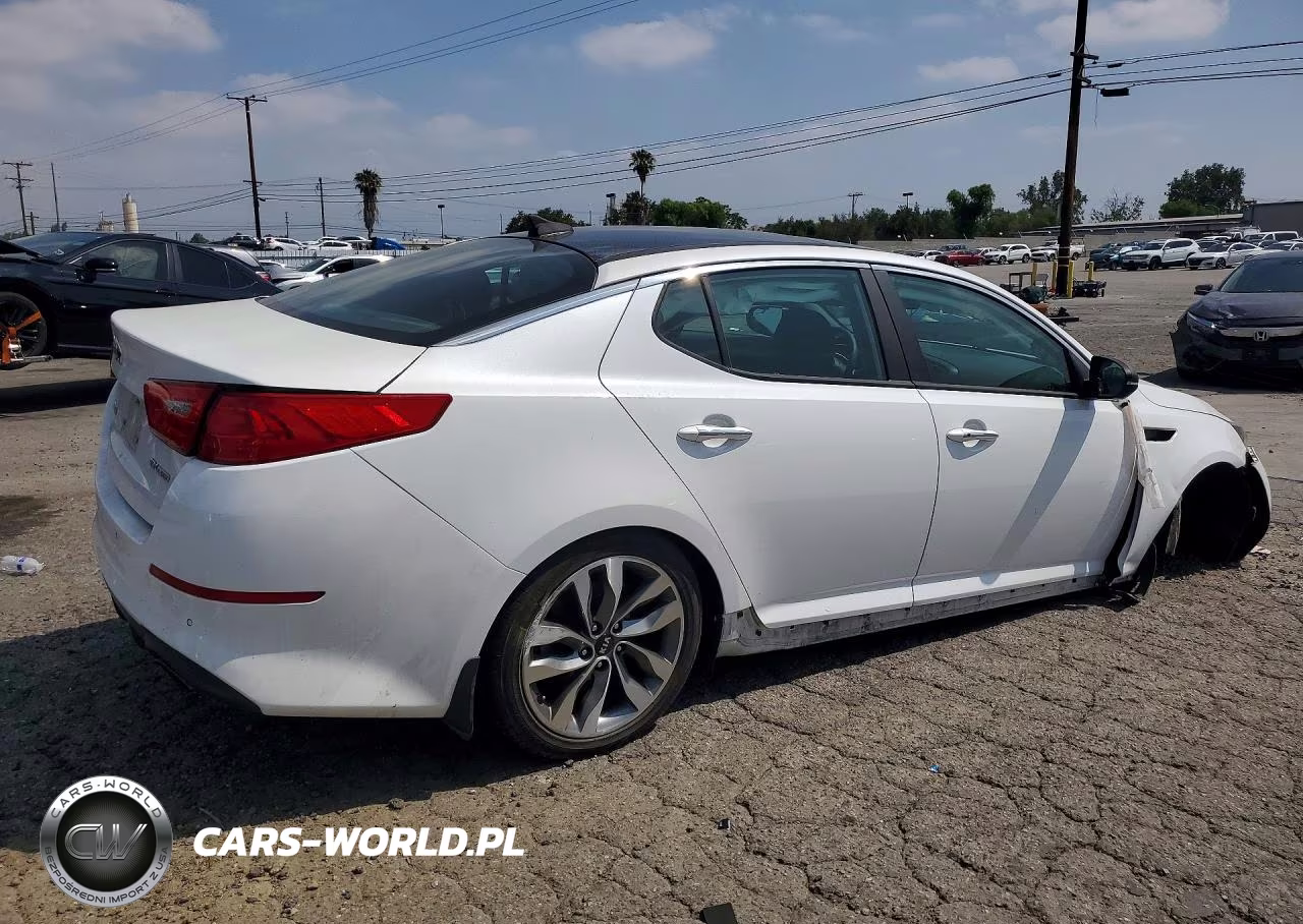 2014 Kia Optima Sx VIN:5XXGR4A69EG262667 - 3