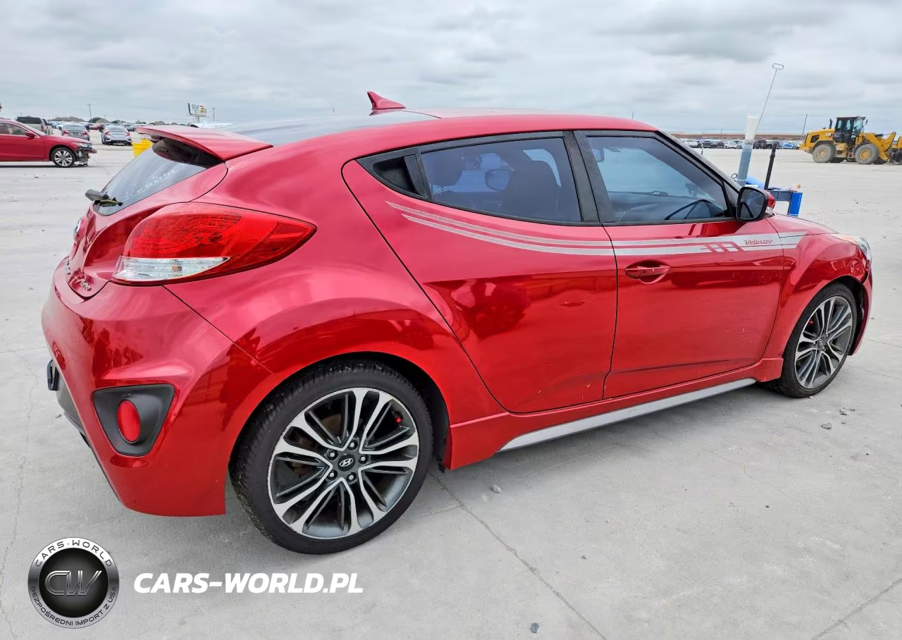 2016 Hyundai Veloster Turbo VIN:KMHTC6AE9GU273325 - 3