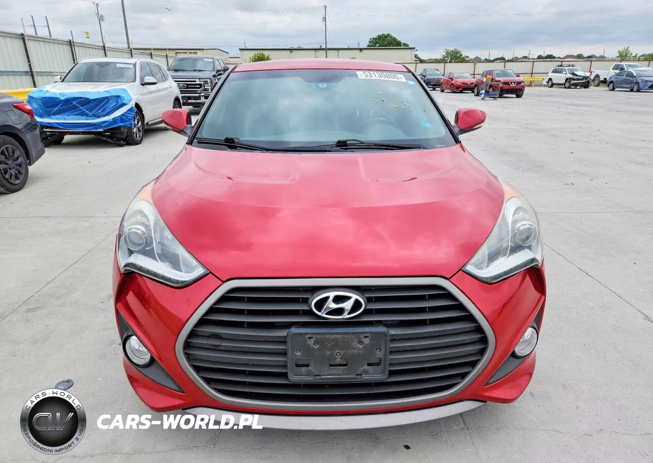 2016 Hyundai Veloster Turbo VIN:KMHTC6AE9GU273325 - 5