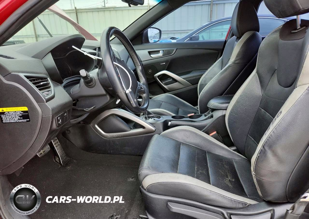 2016 Hyundai Veloster Turbo VIN:KMHTC6AE9GU273325 - 7