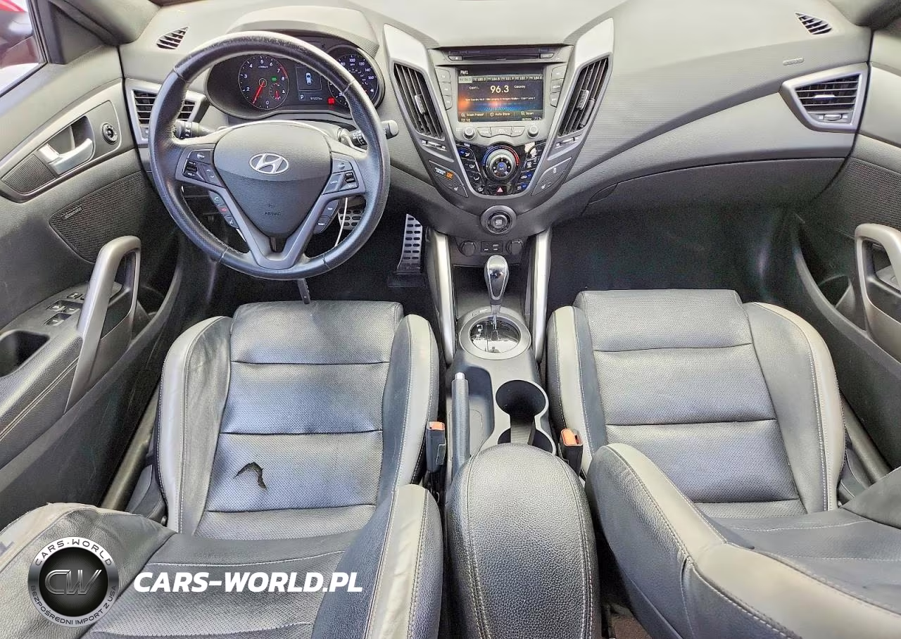2016 Hyundai Veloster Turbo VIN:KMHTC6AE9GU273325 - 8