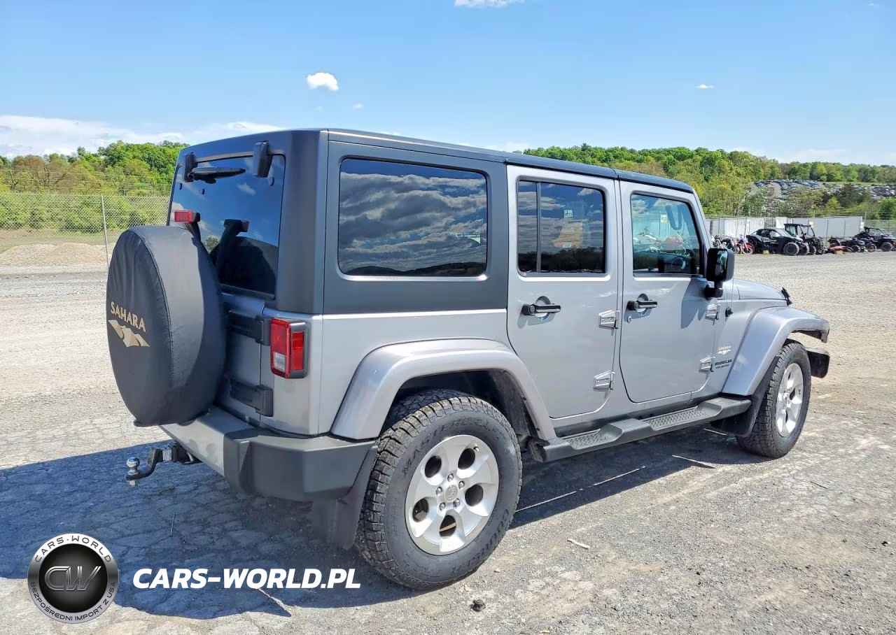 2014 Jeep Wrangler Unlimited Sahara VIN:1C4BJWEGXEL203451 - 3