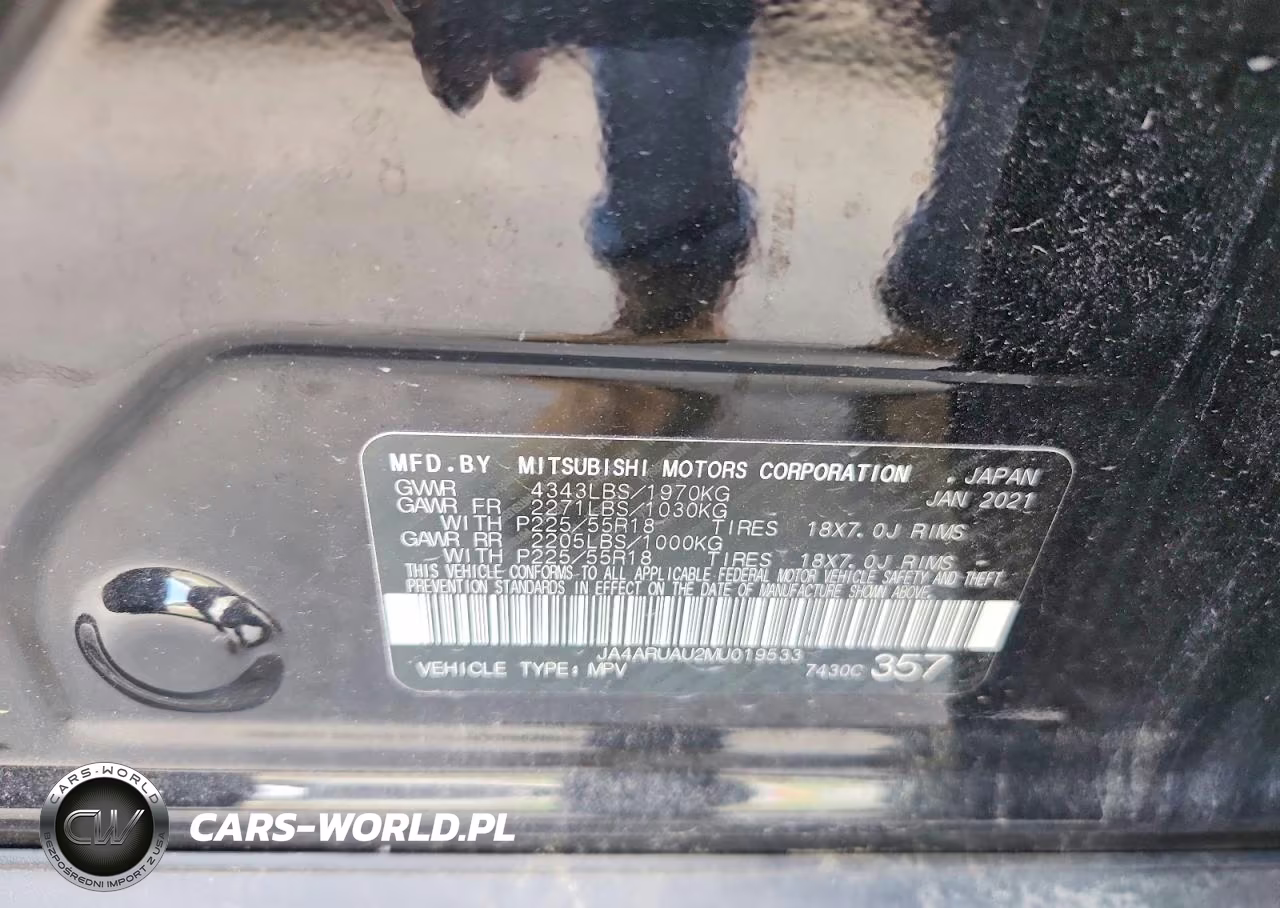 2021 Mitsubishi Outlander Sport Es VIN:JA4ARUAU2MU019533 - 13