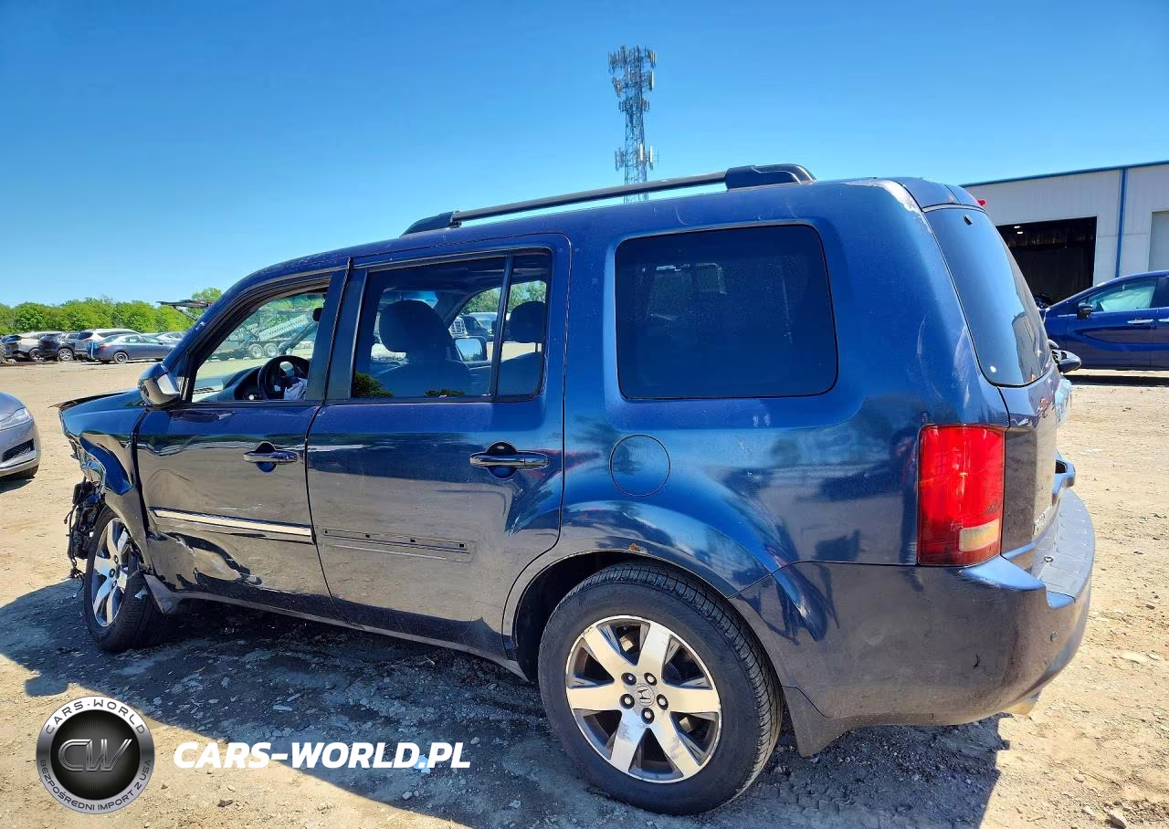 2012 Honda Pilot Touring VIN:5FNYF4H91CB020811 - 2