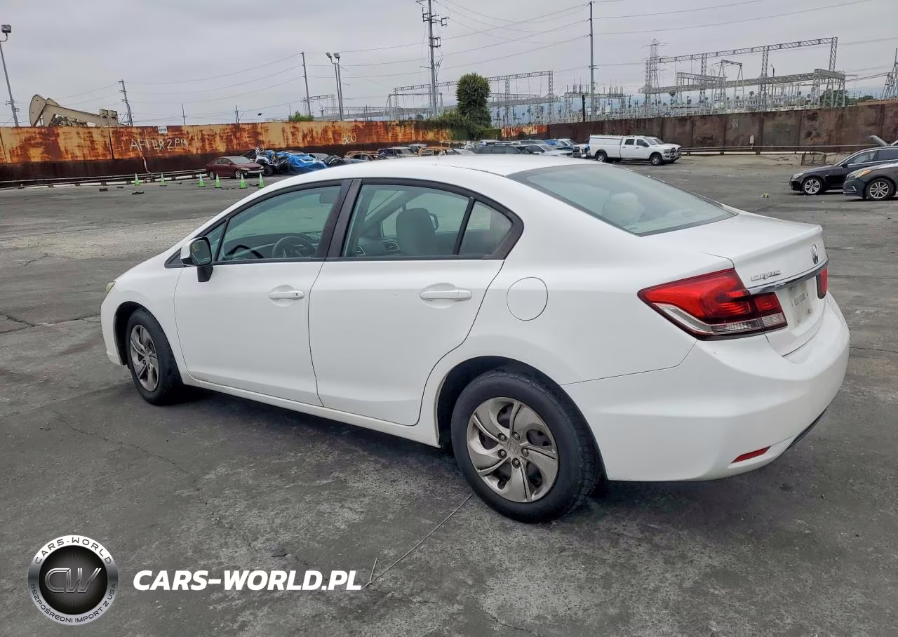 2013 Honda Civic Lx VIN:19XFB2F54DE247019 - 2