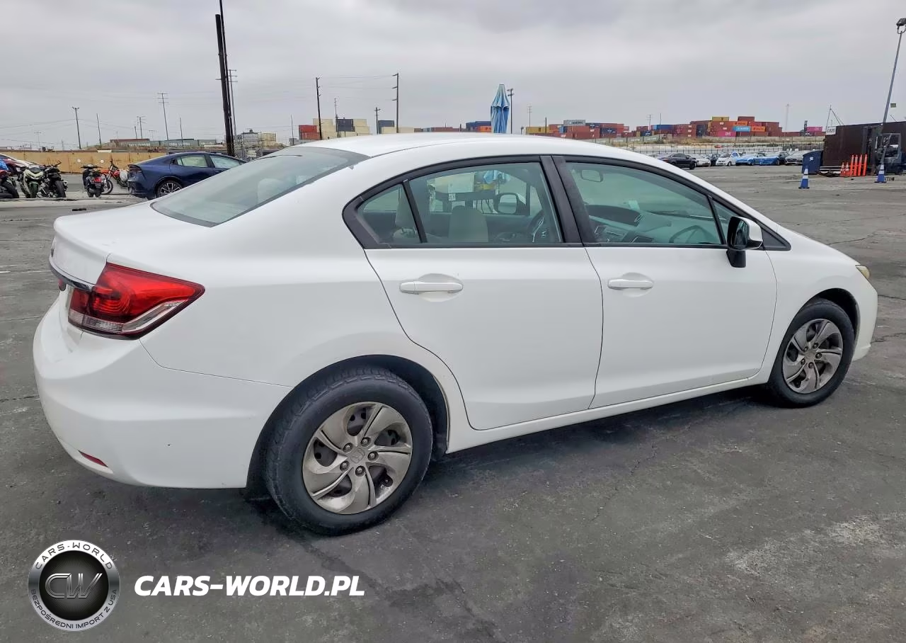 2013 Honda Civic Lx VIN:19XFB2F54DE247019 - 3
