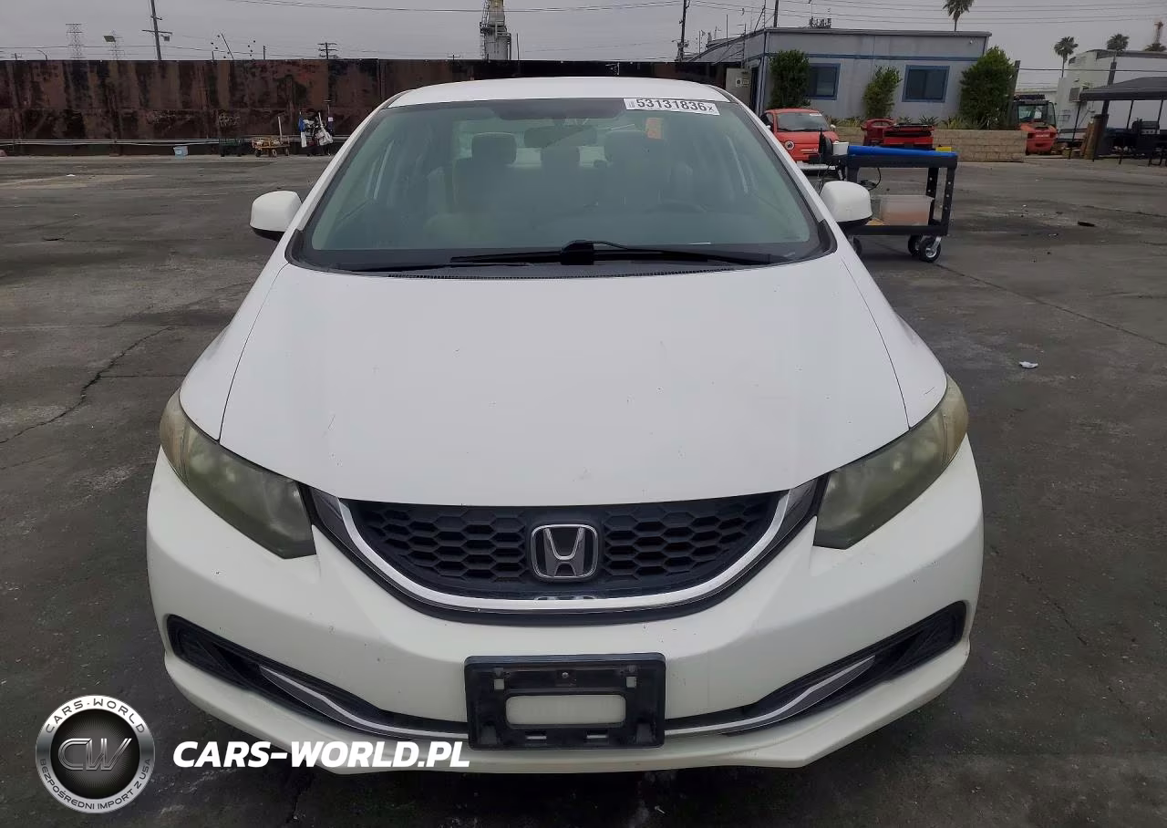 2013 Honda Civic Lx VIN:19XFB2F54DE247019 - 5