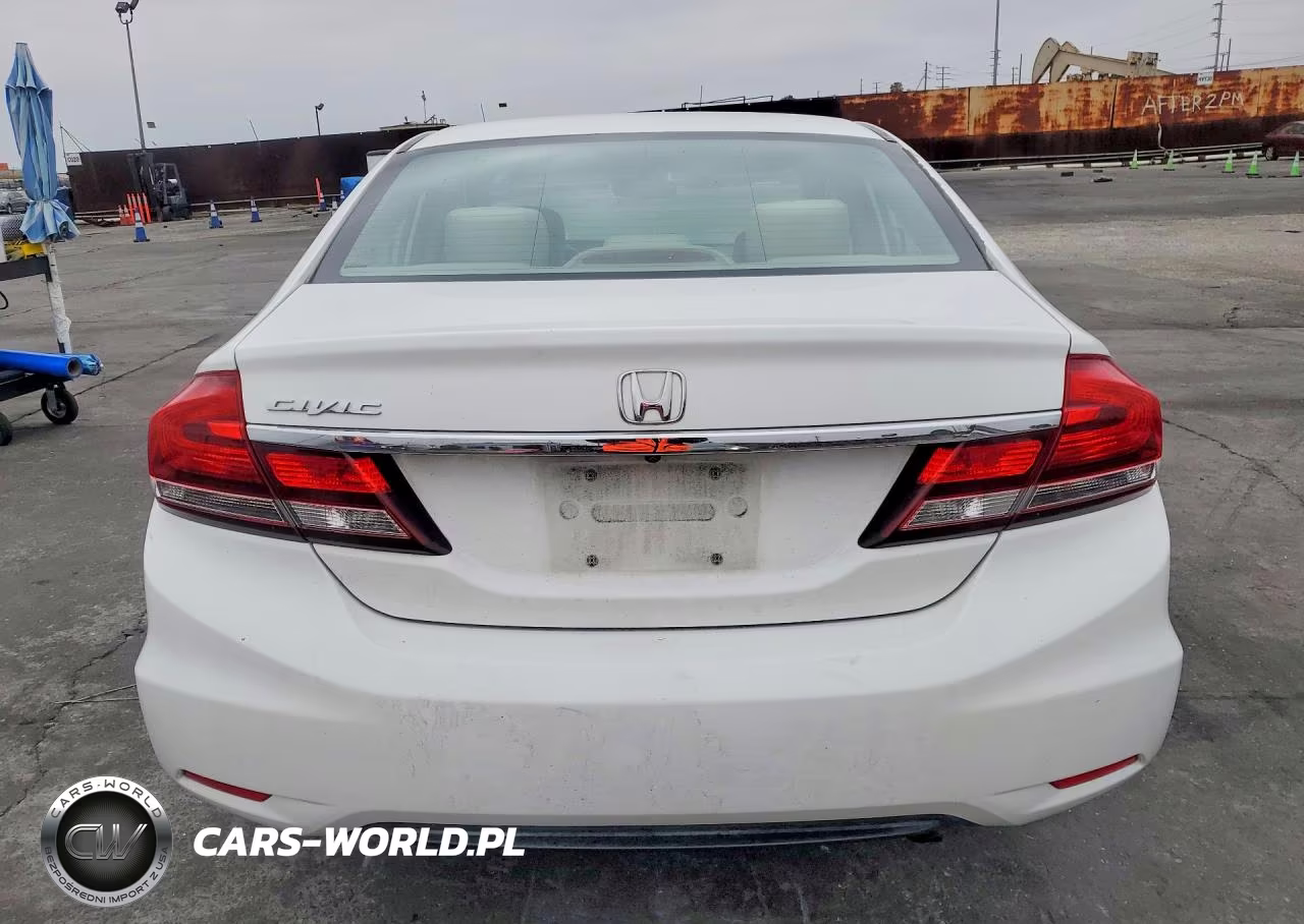 2013 Honda Civic Lx VIN:19XFB2F54DE247019 - 6
