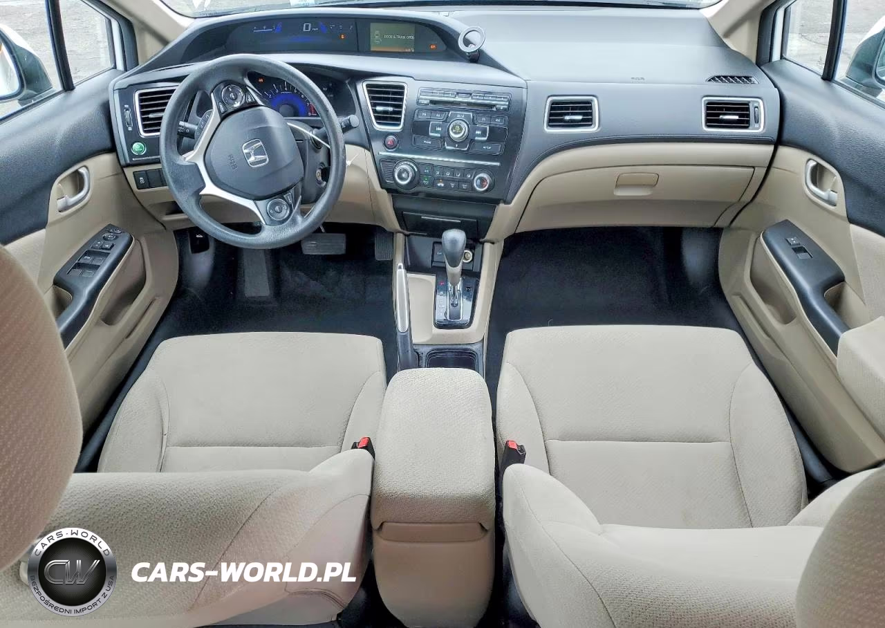 2013 Honda Civic Lx VIN:19XFB2F54DE247019 - 8