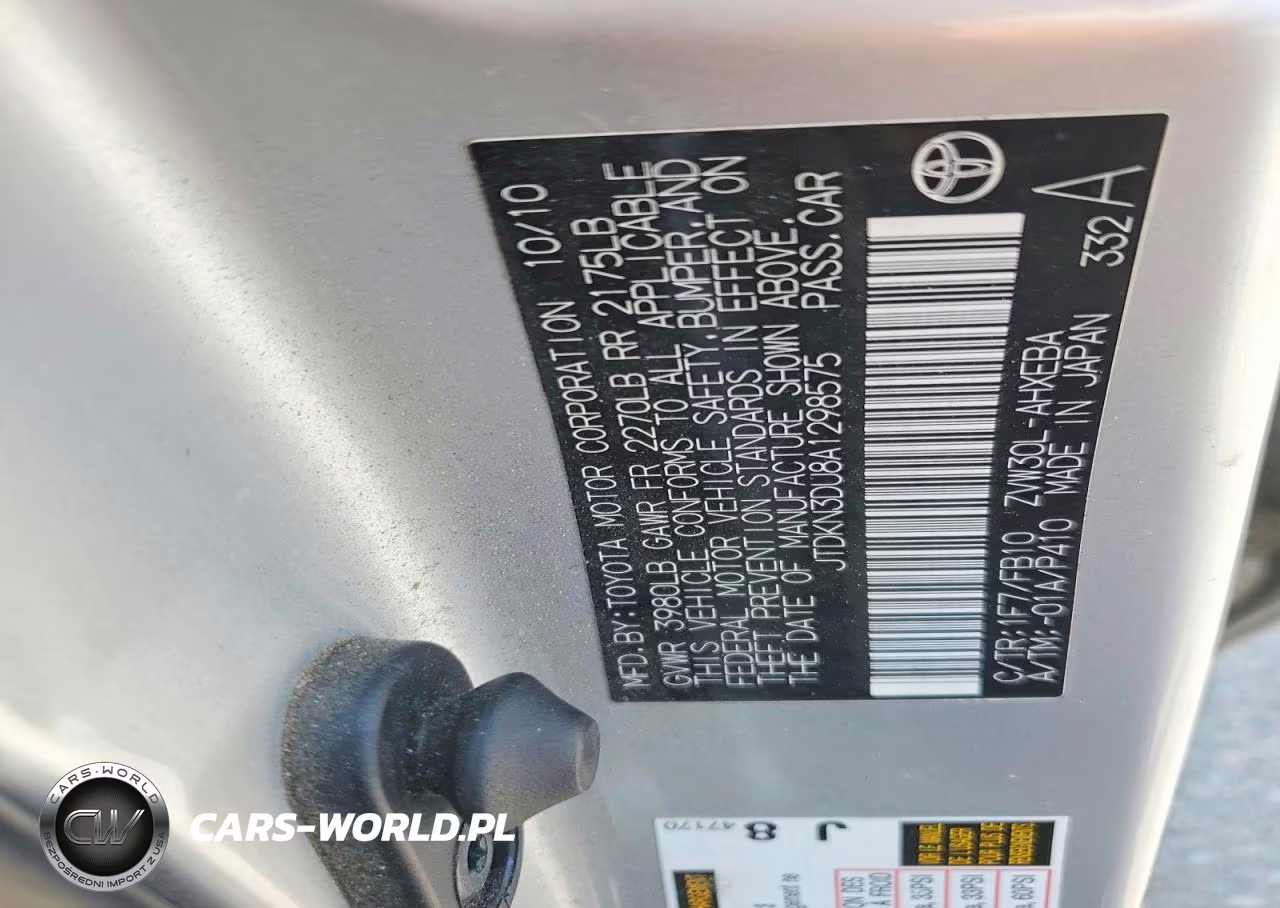 2010 Toyota Prius Ii VIN:JTDKN3DU8A1298575 - 12