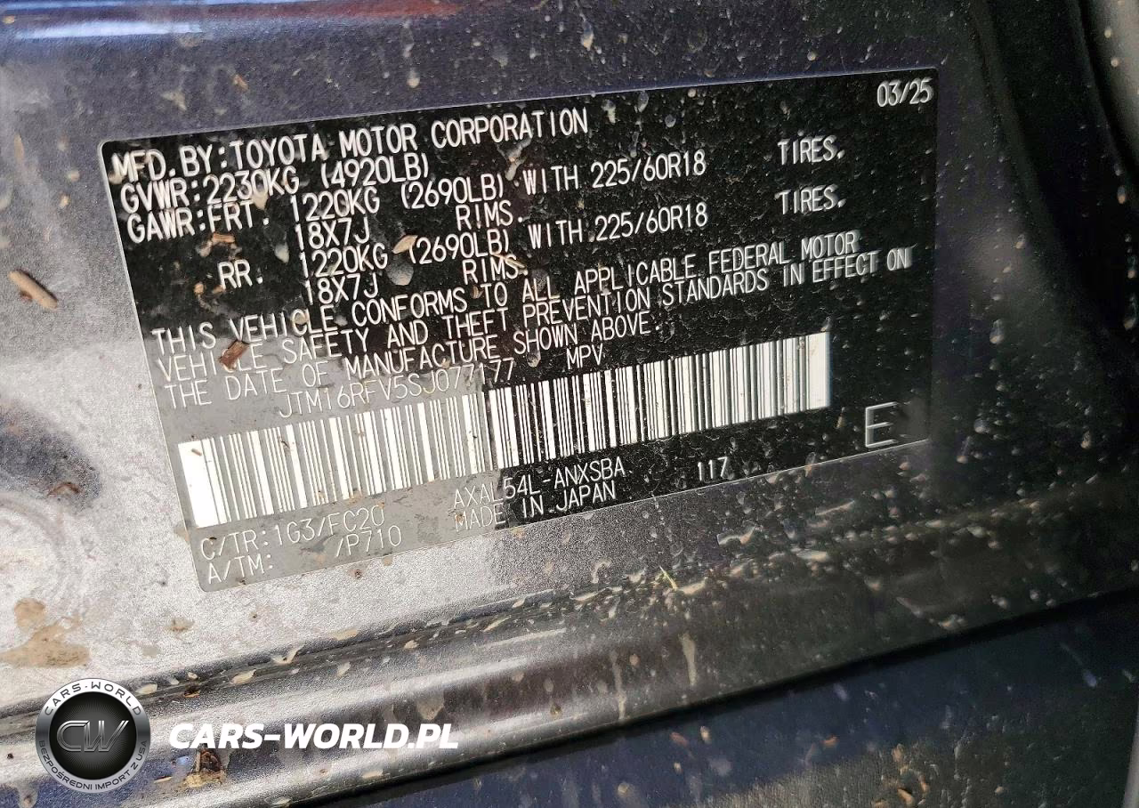 2025 Toyota Rav4 Se VIN:JTM16RFV5SJ077177 - 13