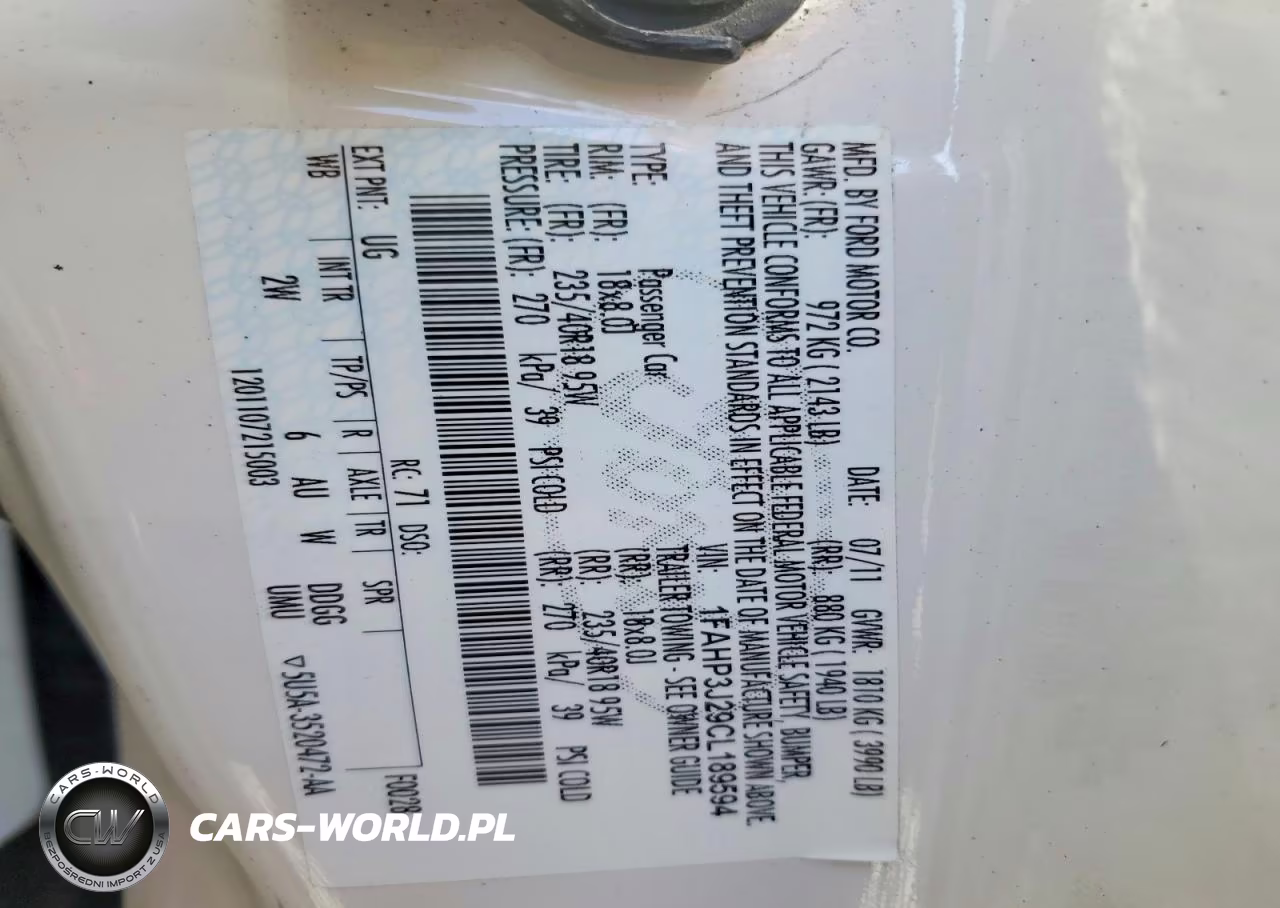 2012 Ford Focus Titanium VIN:1FAHP3J29CL189594 - 12