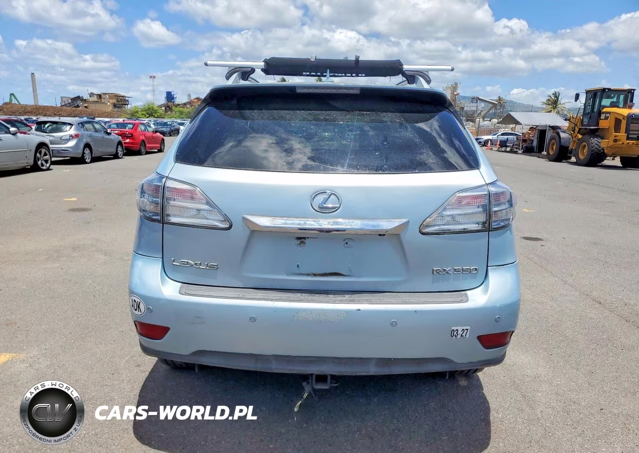 2010 Lexus Rx 350 VIN:2T2ZK1BA4AC018713 - 6