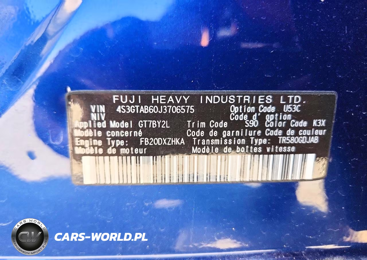 2018 Subaru Impreza Premium VIN:4S3GTAB60J3706575 - 12