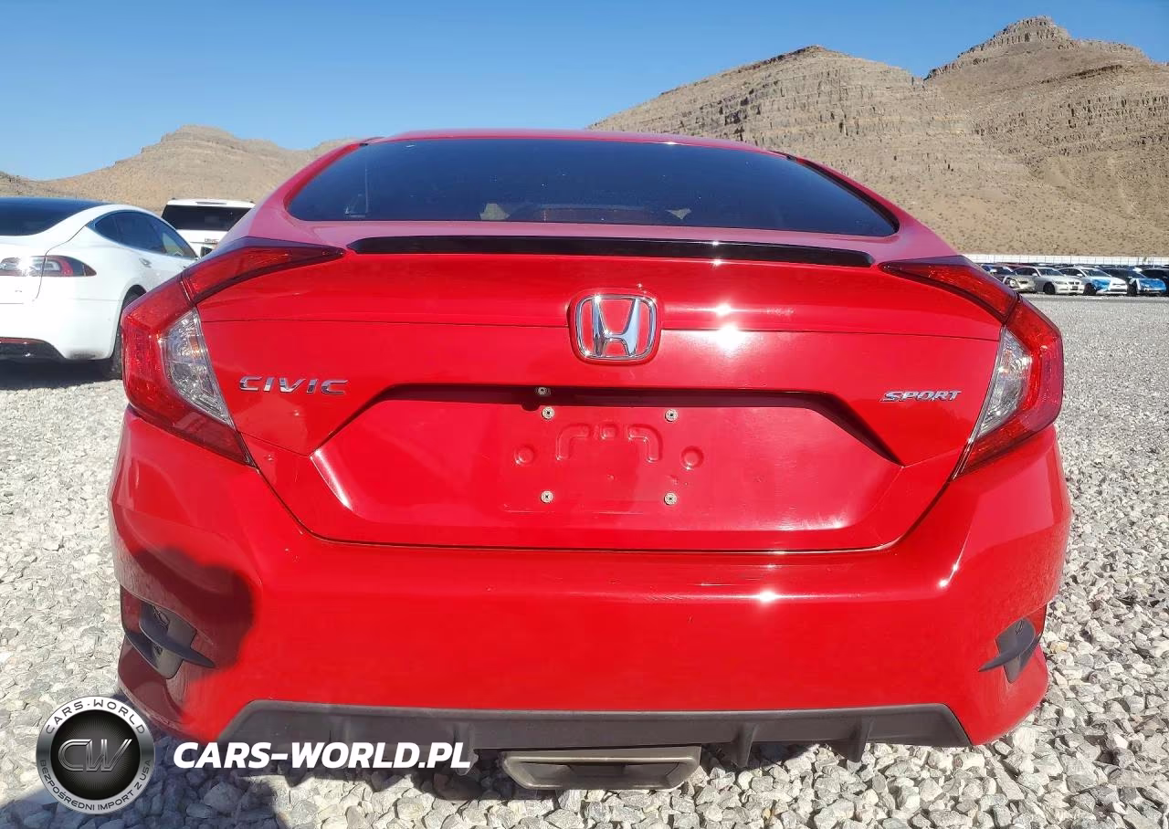 2019 Honda Civic Sport VIN:2HGFC2F85KH501413 - 6