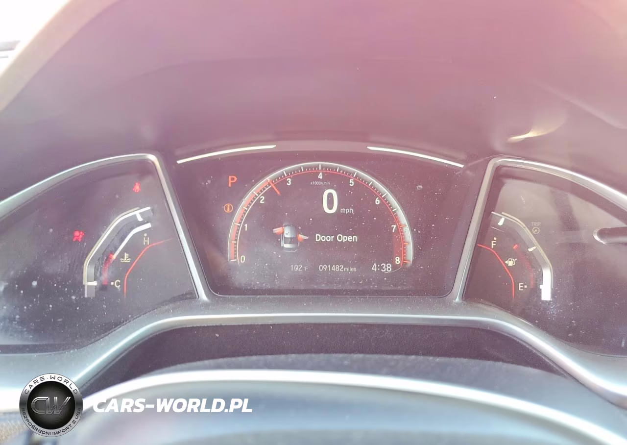 2019 Honda Civic Sport VIN:2HGFC2F85KH501413 - 9