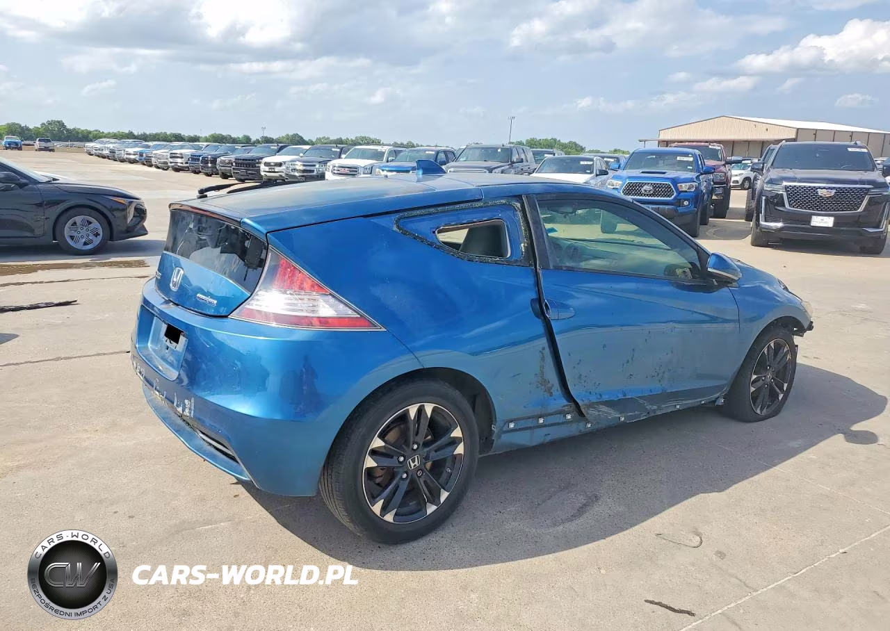 2014 Honda Cr-Z Ex VIN:JHMZF1D66ES002596 - 3