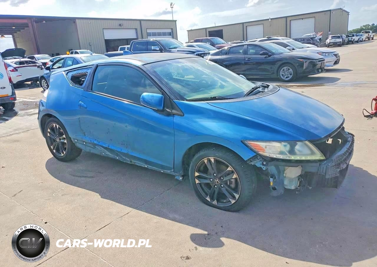 2014 Honda Cr-Z Ex VIN:JHMZF1D66ES002596 - 4