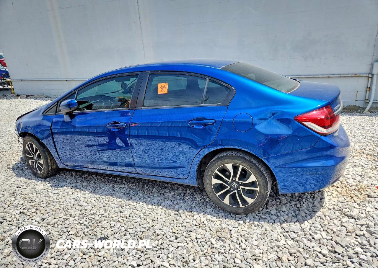 2015 Honda Civic Ex VIN:2HGFB2F88FH561825 - 2
