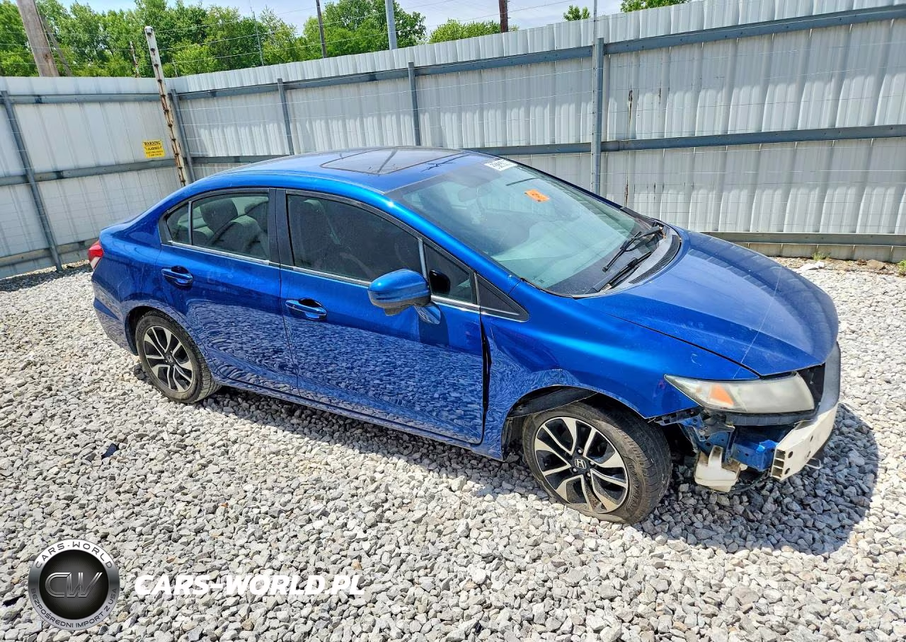 2015 Honda Civic Ex VIN:2HGFB2F88FH561825 - 4
