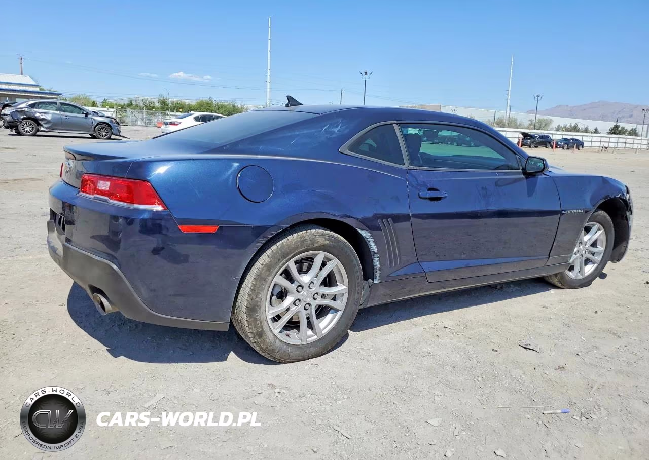 2015 Chevrolet Camaro Ls VIN:2G1FB1E31F9216475 - 3