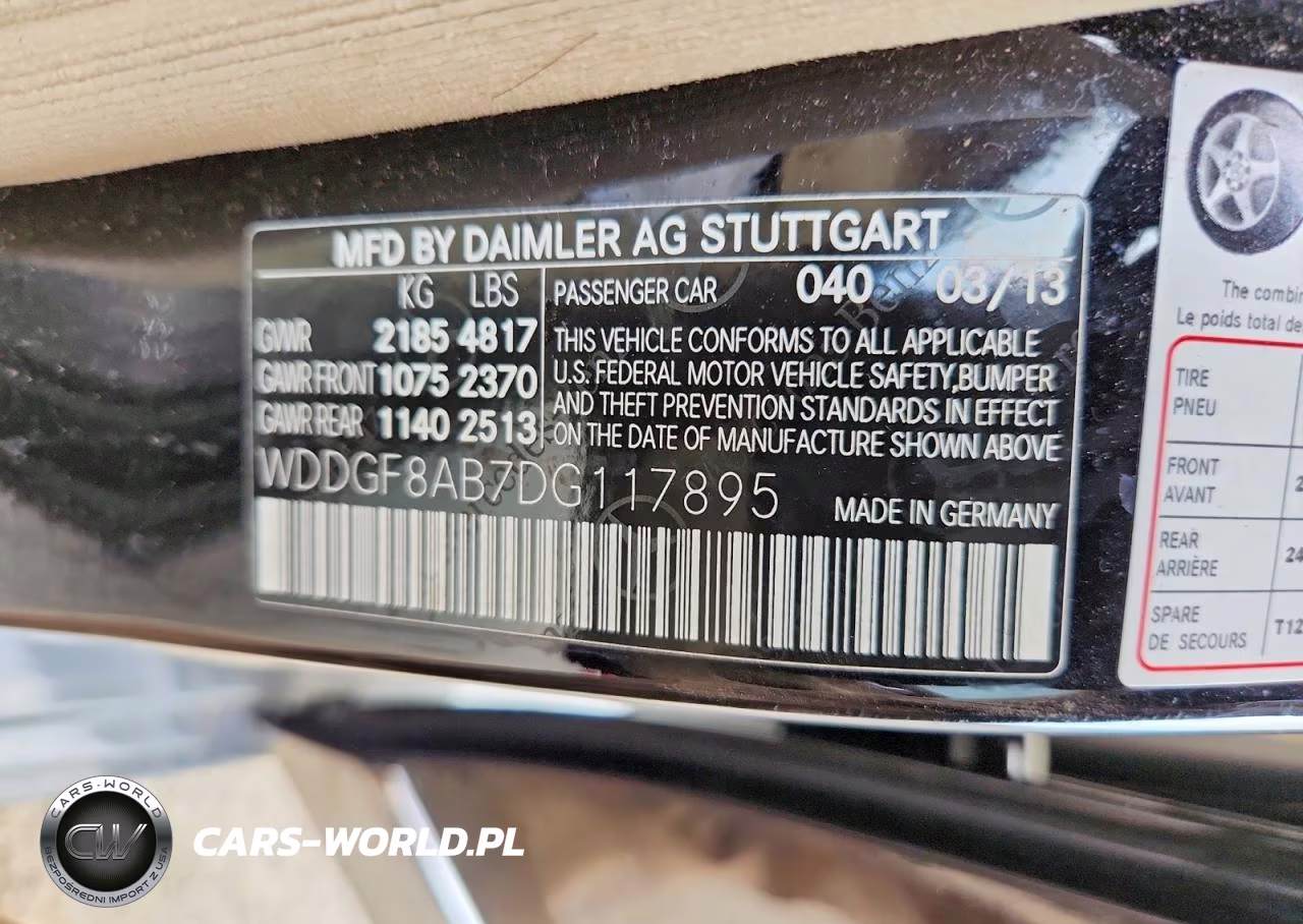 2013 Mercedes-Benz C 300 4Matic VIN:WDDGF8AB7DG117895 - 12