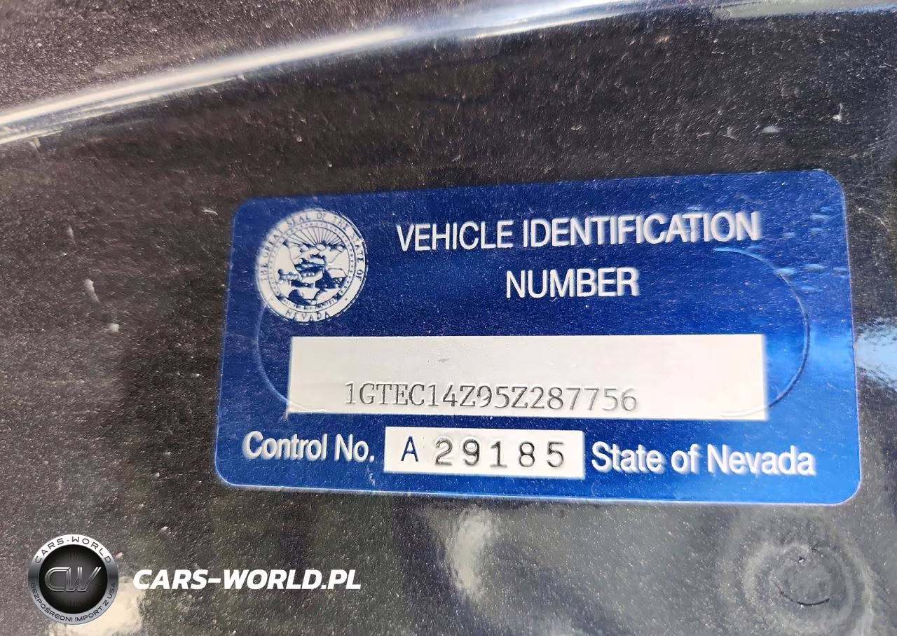 2005 GMC Sierra VIN:1GTEC14Z95Z287756 - 12