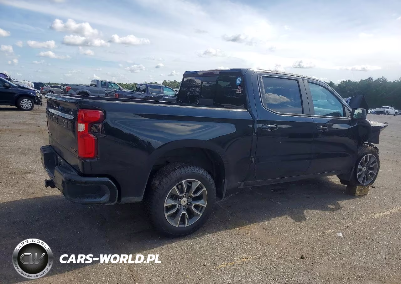 2021 Chevrolet Silverado K1500 Rst VIN:3GCUYEET0MG159063 - 3