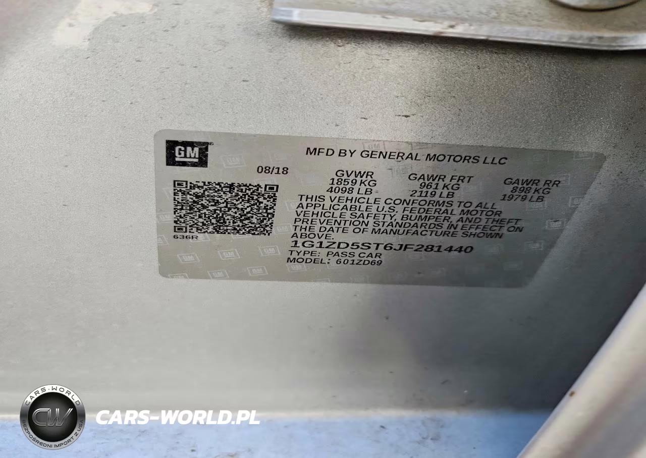 2018 Chevrolet Malibu Lt VIN:1G1ZD5ST6JF281440 - 12