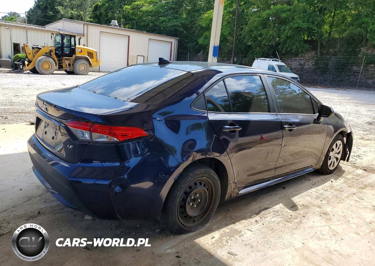 2022 Toyota Corolla Le VIN:5YFEPMAE6NP328894 - 3