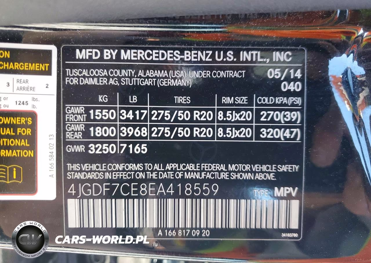 2014 Mercedes-Benz Gl 450 4Matic VIN:4JGDF7CE8EA418559 - 14