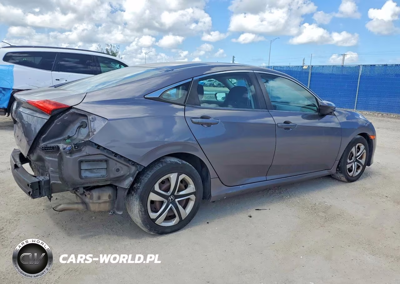 2016 Honda Civic Lx VIN:19XFC2F55GE006927 - 3