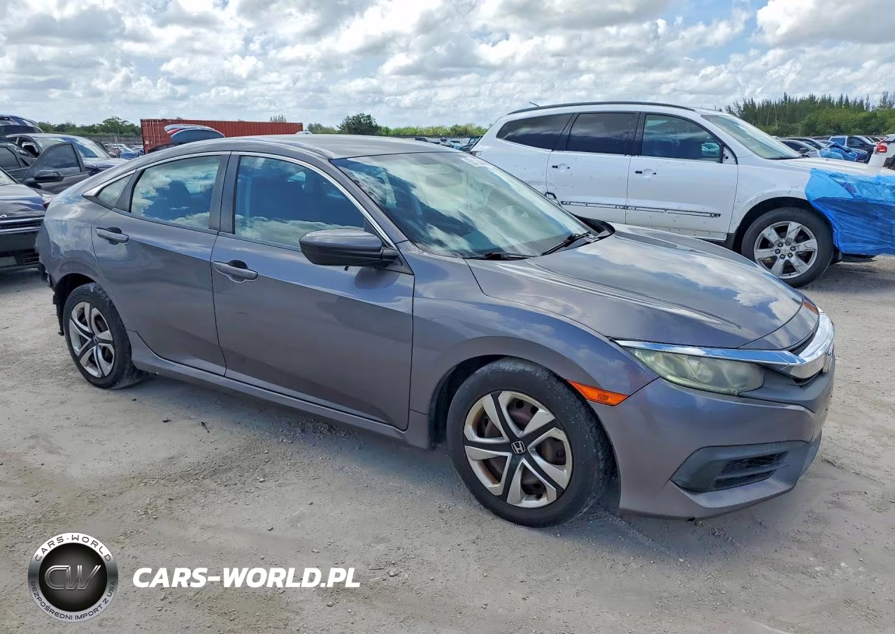 2016 Honda Civic Lx VIN:19XFC2F55GE006927 - 4